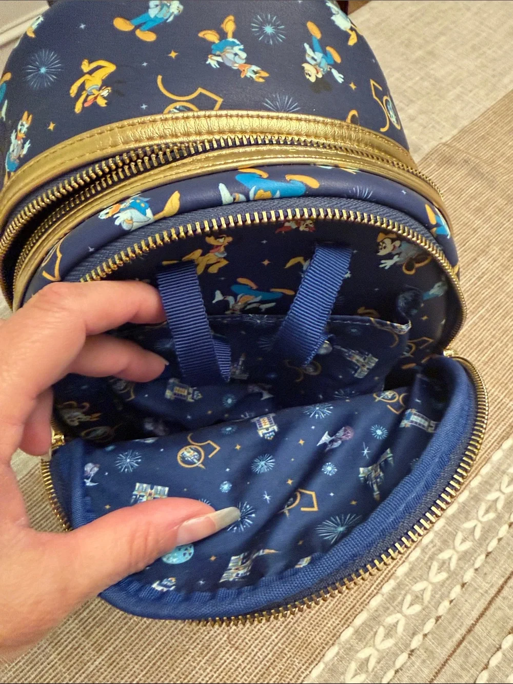 Loungefly Disney World 50th Anniversary Backpack